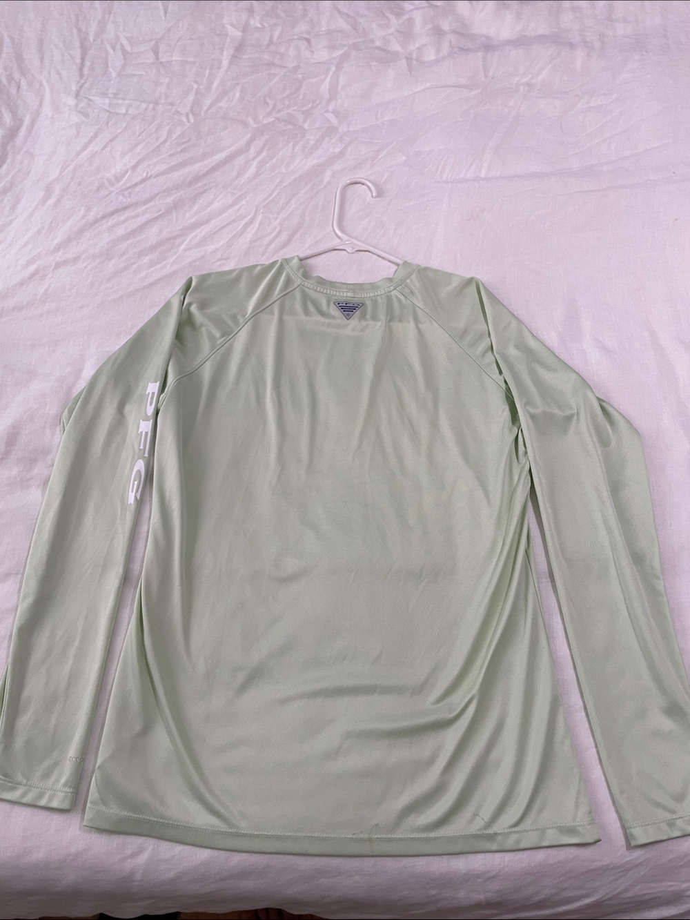 Columbia Sage Green Performance Long Sleeve Top - Picture 4 of 4